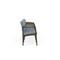 Lesro Lenox Steel 4 Seat Tandem Seating Metal Frame, Bronze, RS Rain Song Upholstery LS4103 - alternate 3